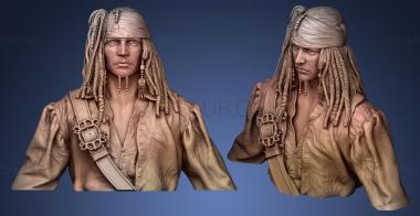3D model Jack Sparrow (STL)